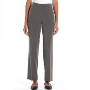 Rafaela Grey Rayon Stretch High Waist pant! Nice! Tiny Micro Ribbed pattern